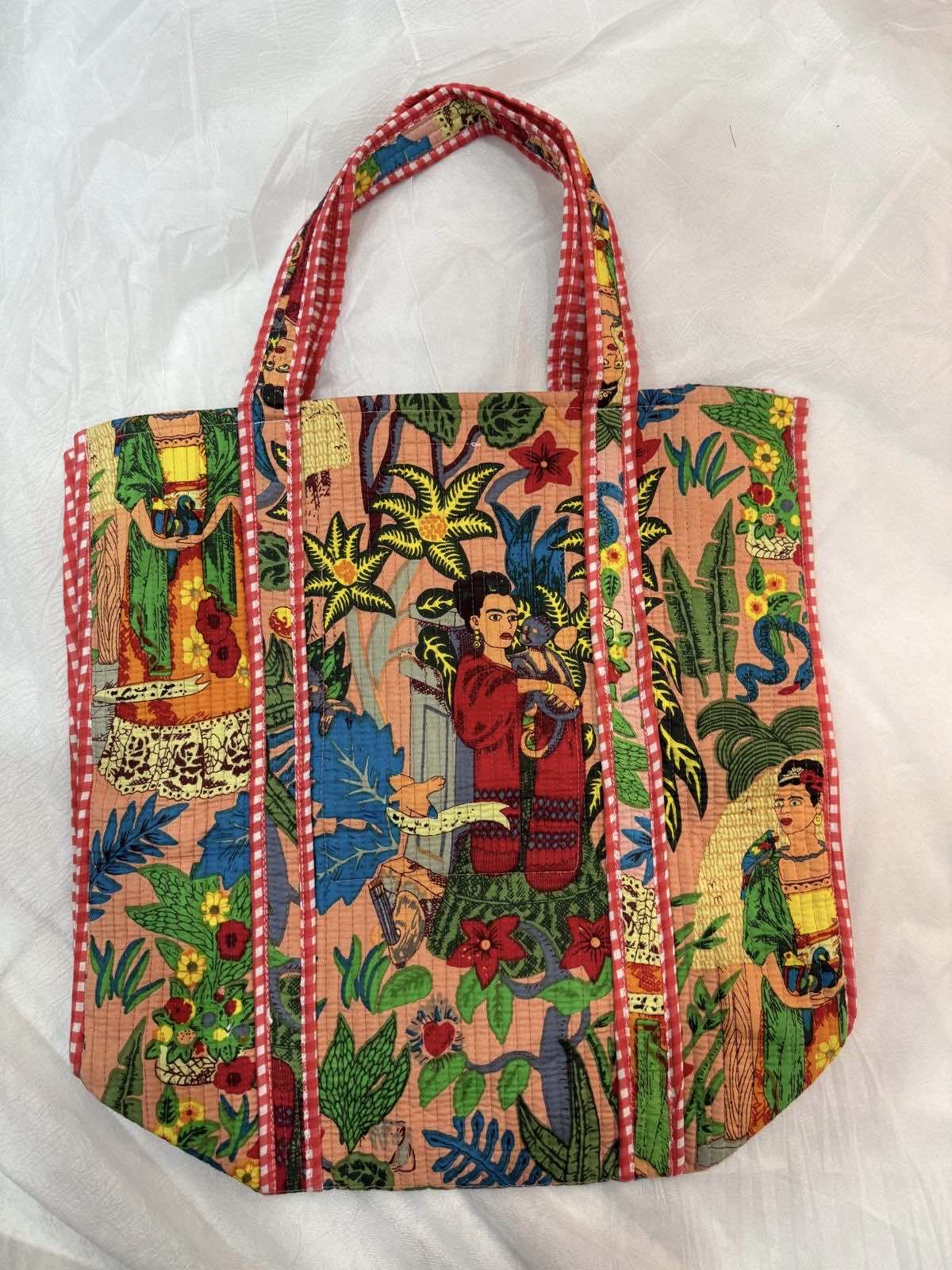 Peach Frieda Tote