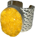 Yellow Rock Candy Adjustable Ring