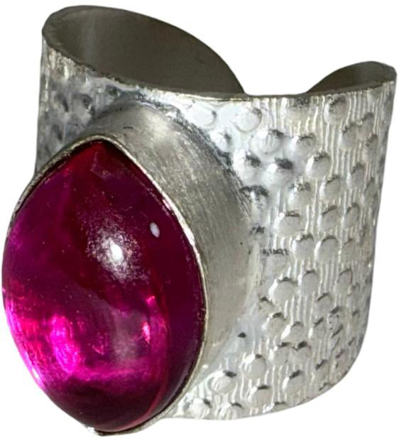 Purple Gemstone Statement Ring